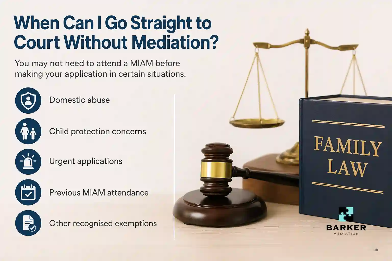 When Can I Go Straight to Court Without Mediation Southampton?